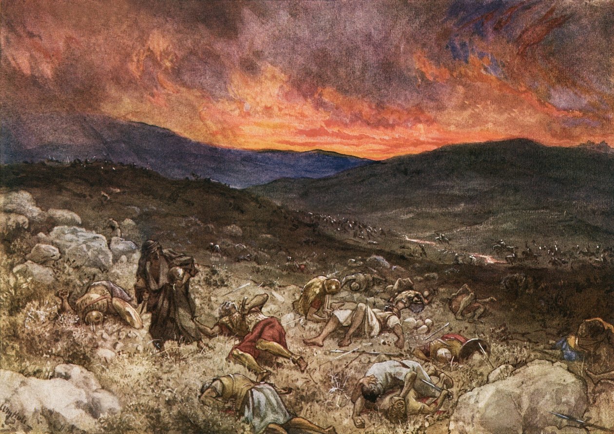 Capitolul 66 — Moartea lui Saul 